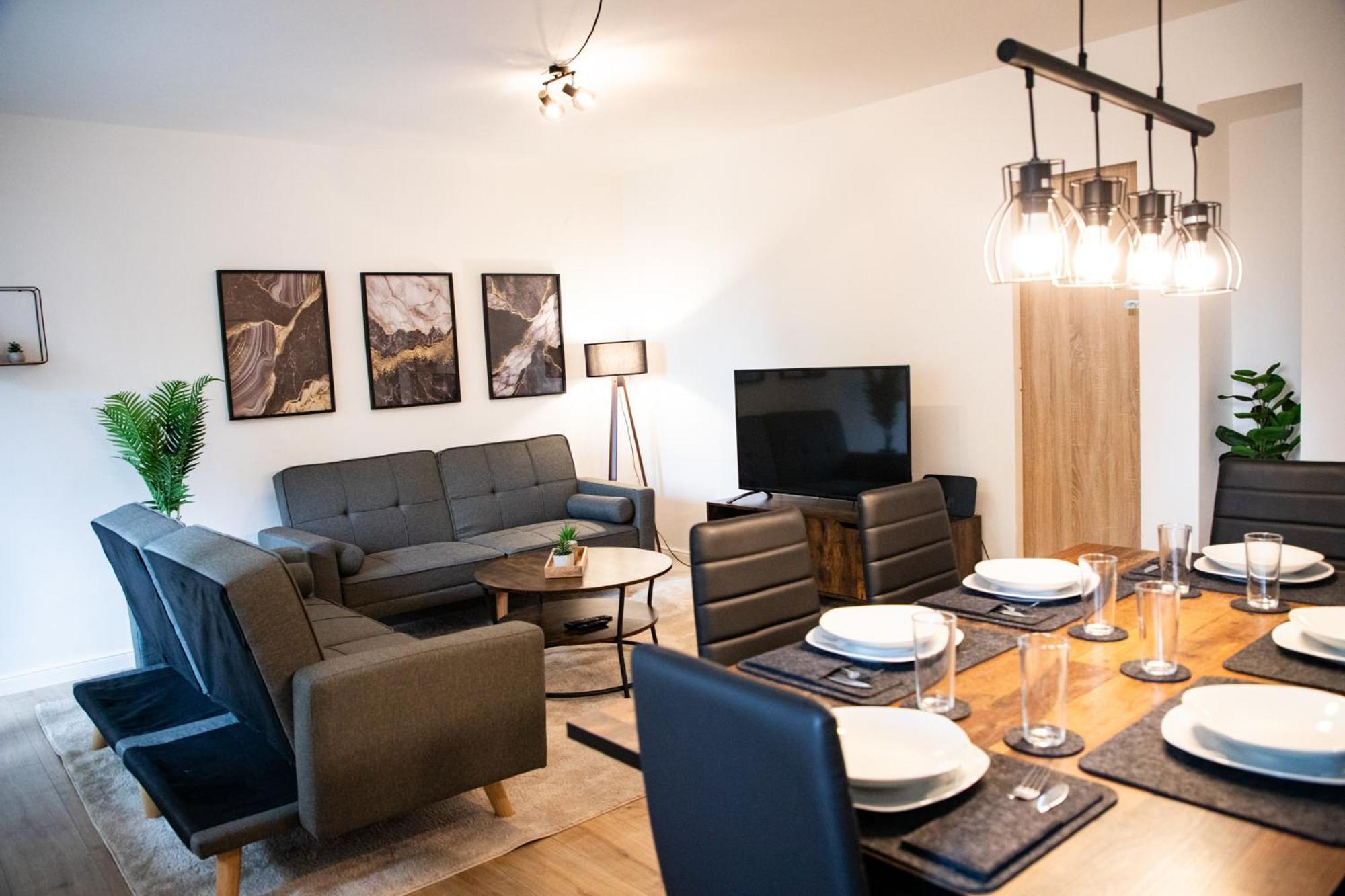 Apartment Me Living Innenstadt 10 Meter Balkon